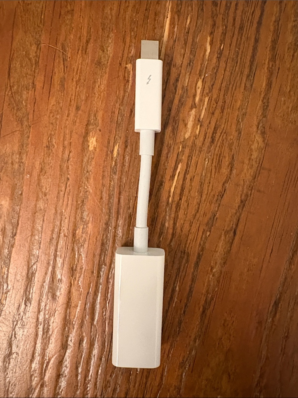 Apple White Thunderbolt to Ethernet Adapter - Slim Networking Cable